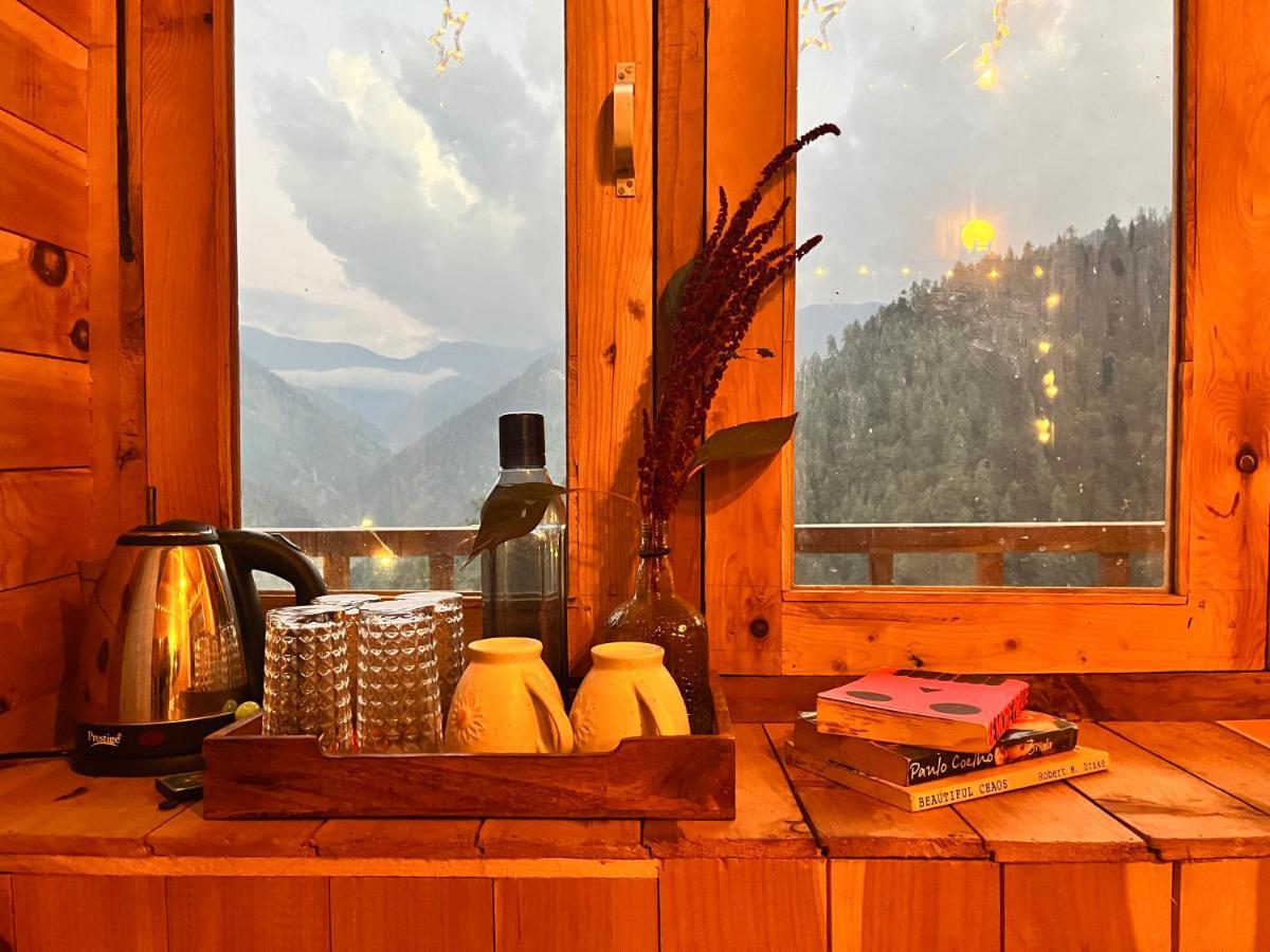 Nebula Nook Cottages Jibhi Exterior foto